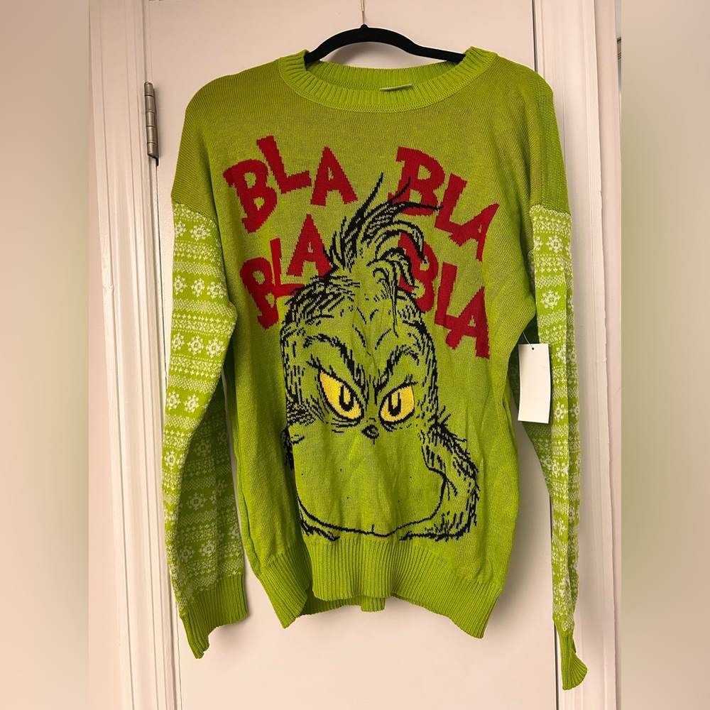 Green Grinch Sweater